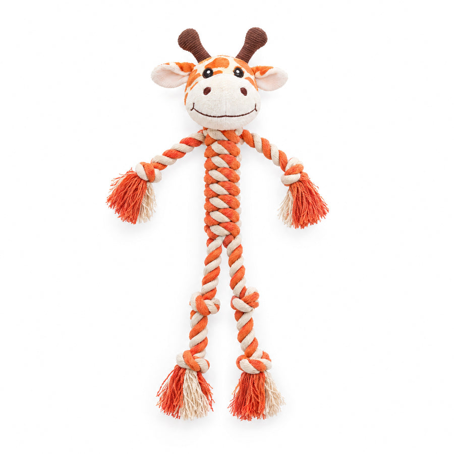 Giraffe Rope-Leg Plush Toy