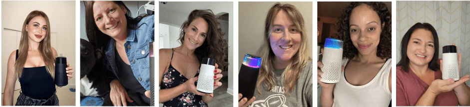 Puppy parents sharing their Pet Air Purifiers